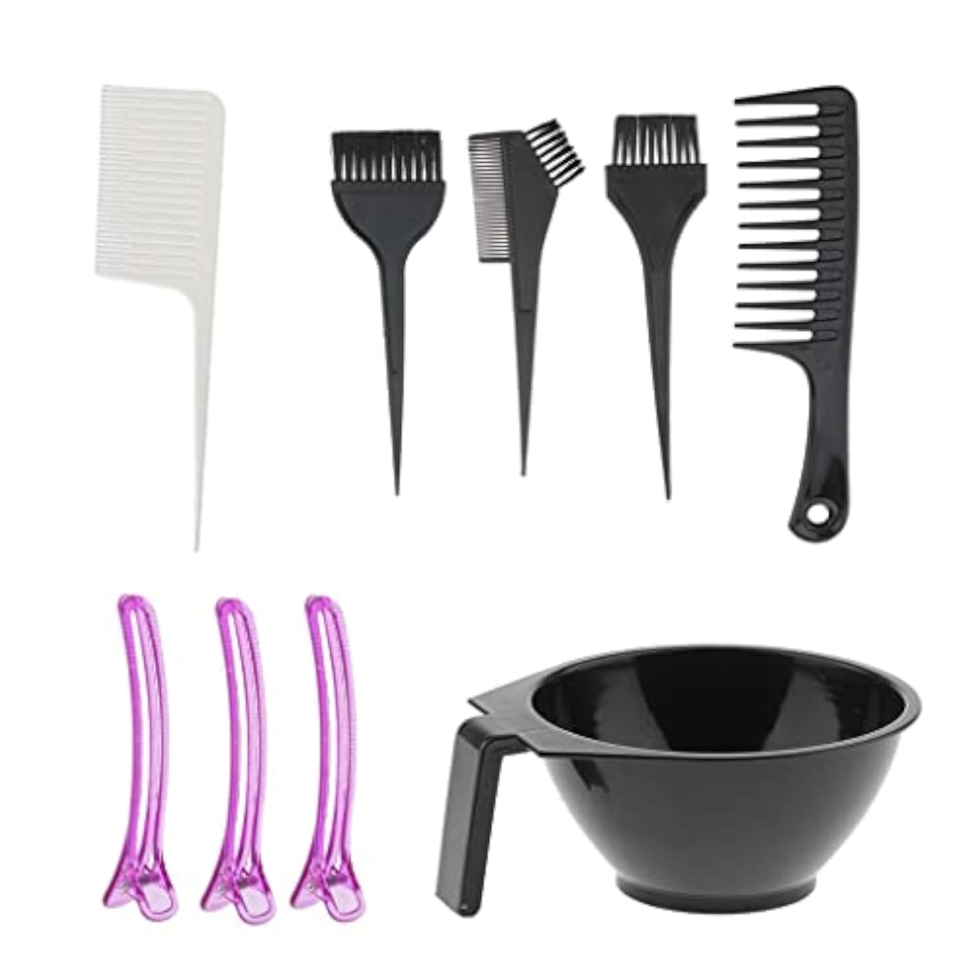 9 Pieces Hair Coloring Dyeing Tint Tool Set
